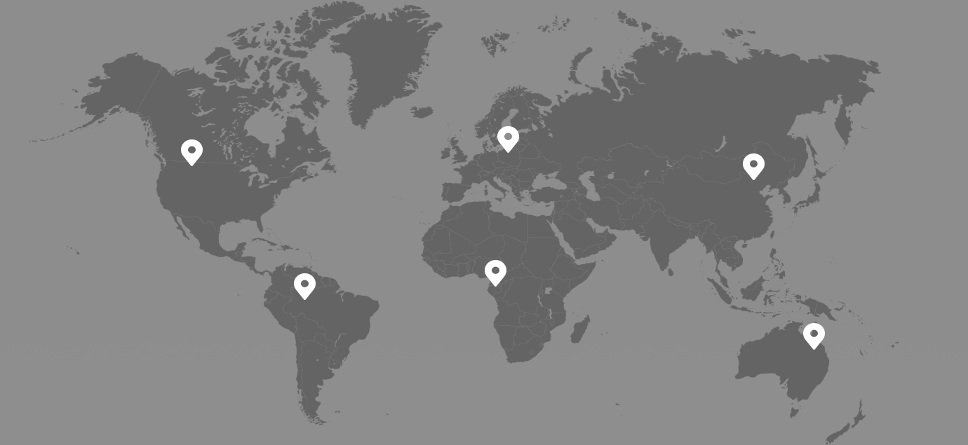 Disponible en más de 140 países y regiones de los cinco continentes para diferentes necesidades del mercado.