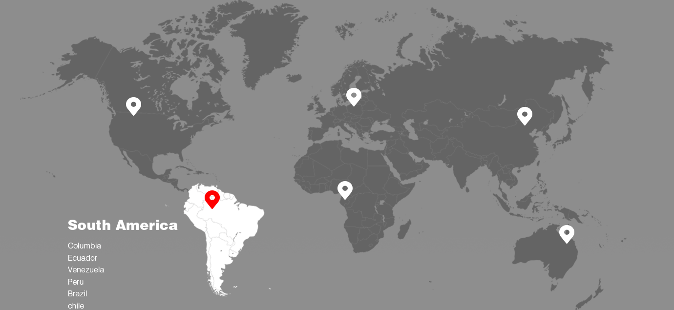 Disponible en más de 140 países y regiones de los cinco continentes para diferentes necesidades del mercado.