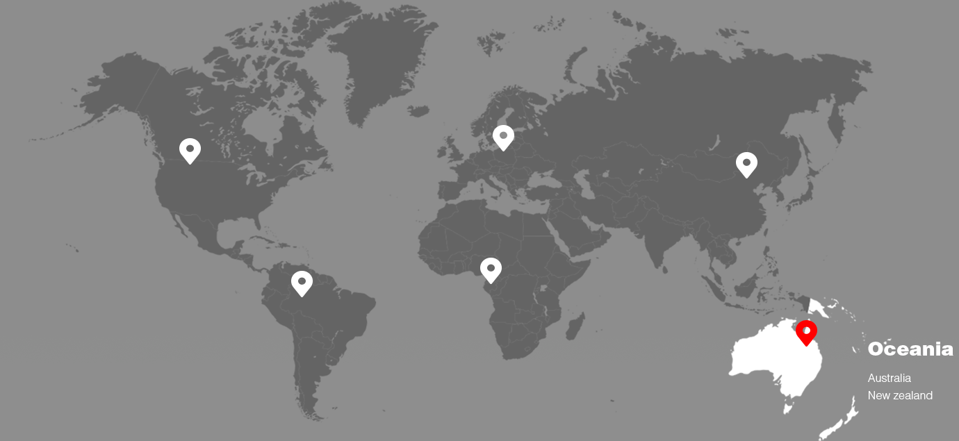 Disponible en más de 140 países y regiones de los cinco continentes para diferentes necesidades del mercado.